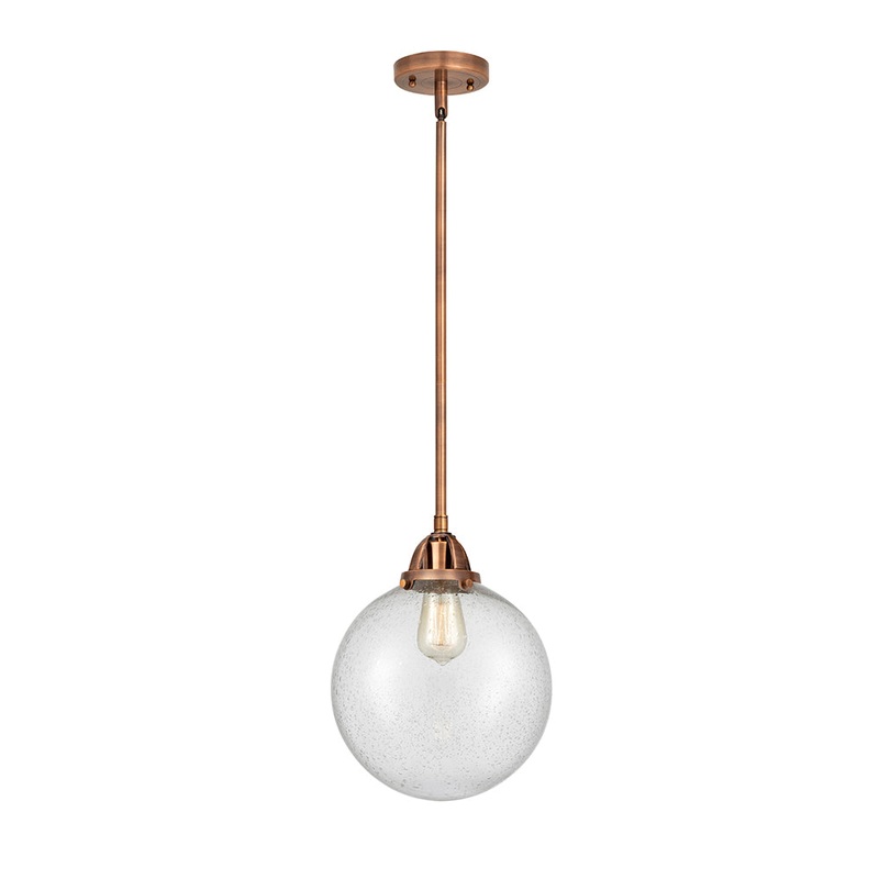 Innovations Lighting Beacon 1 Light 10″ Mini Pendant 288-1S-AC-G204-10-LED