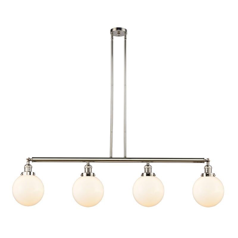 Innovations Lighting Beacon 4 Light 52.625″ Island Light 214-PN-G201-8