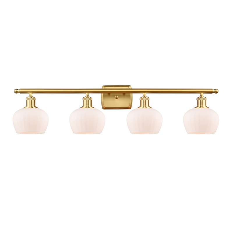 Innovations Lighting Fenton 4 Light Bath Vanity Light Part Of The Ballston Collection 516-4W-SG-G91