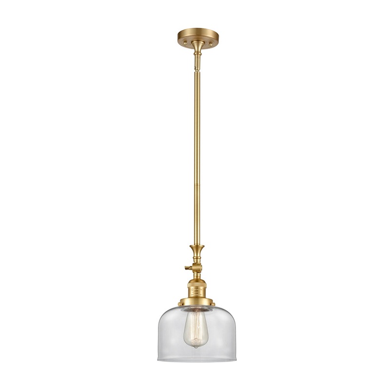 Innovations Lighting Large Bell 1 Light Mini Pendant Part Of The Franklin Restoration Collection 206-SG-G72