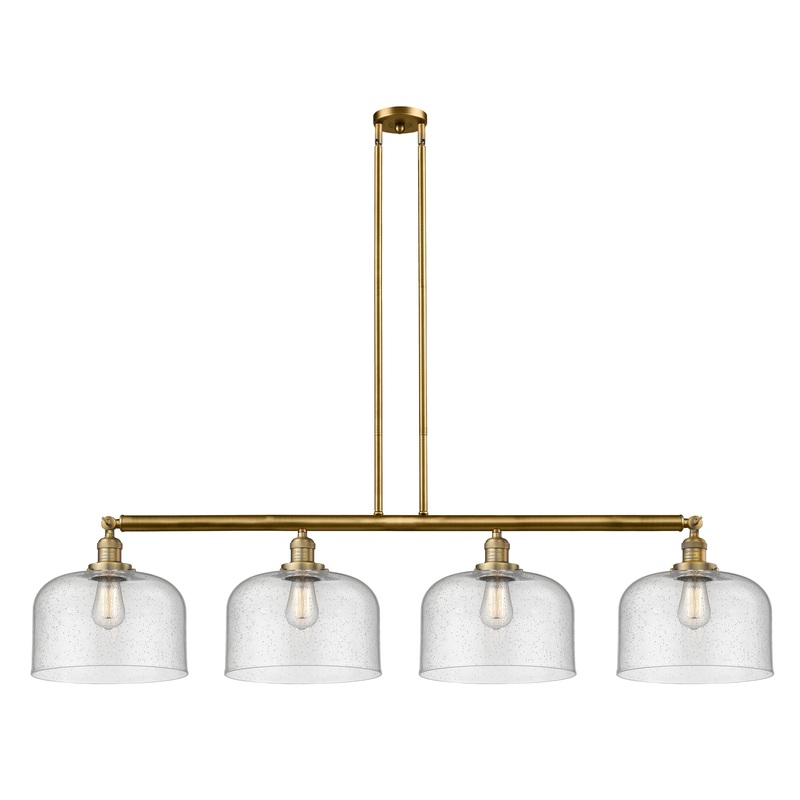 Innovations Lighting X-Large Bell 4 Light Island Light Part Of The Franklin Restoration Collection 214-BB-G74-L-LED