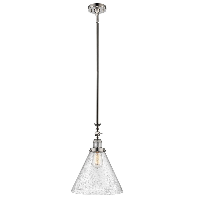 Innovations Lighting X-Large Cone 1 Light Mini Pendant Part Of The Franklin Restoration Collection 206-PN-G44-L