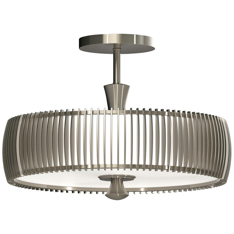 Night Moves Semi Flush Ceiling Light