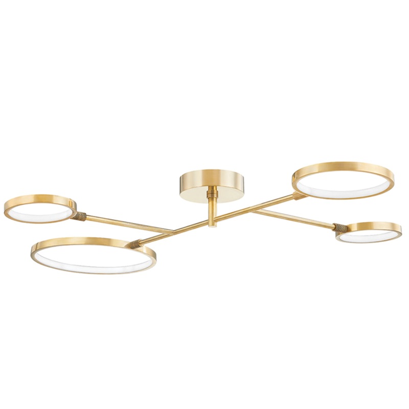 Saturn Semi Flush Ceiling Light