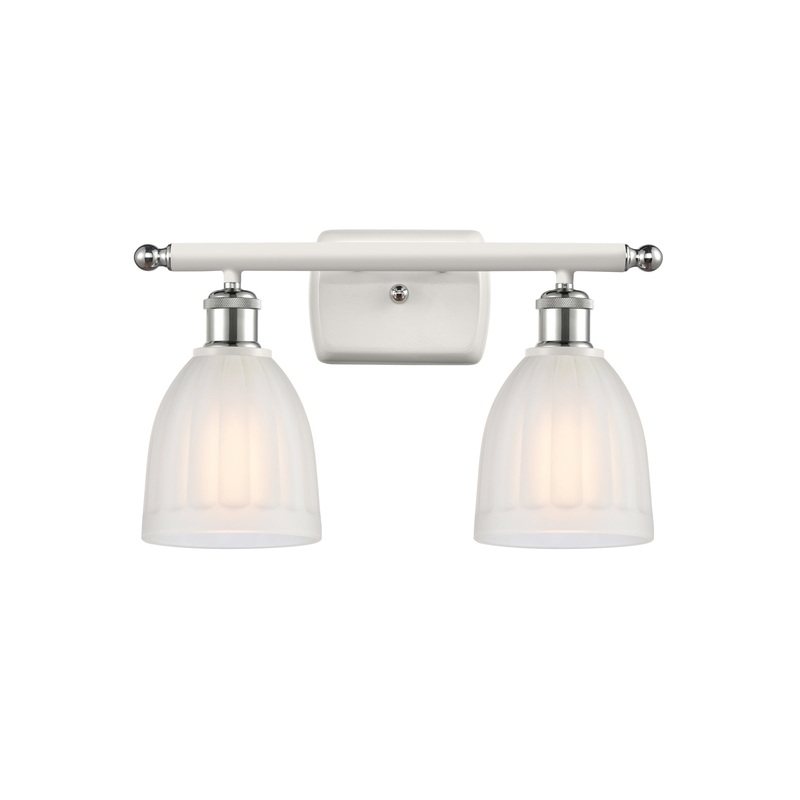 Innovations Lighting Brookfield 2 Light Bath Vanity Light Part Of The Ballston Collection 516-2W-WPC-G441-LED