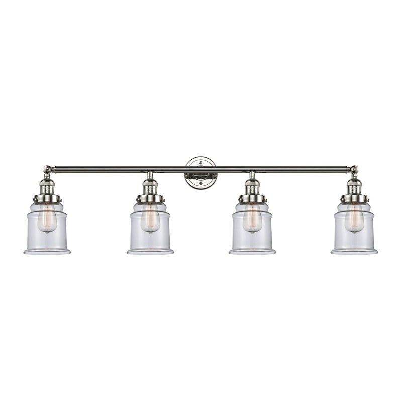 Innovations Lighting Canton 4 Light Bath Vanity Light Part Of The Franklin Restoration Collection 215-PN-G182