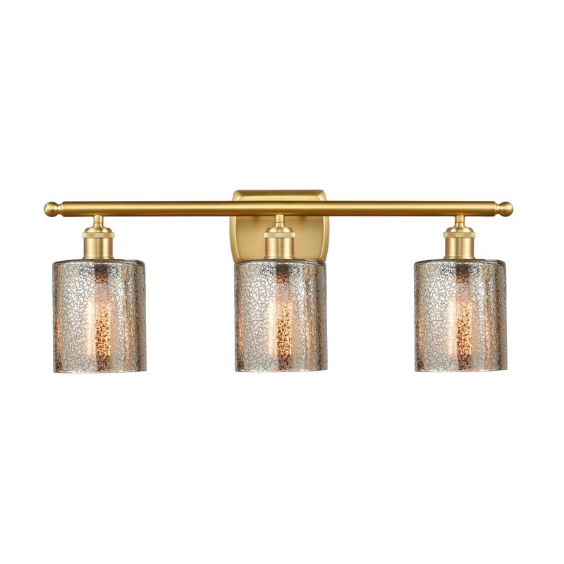 Innovations Lighting Cobbleskill 3 Light Bath Vanity Light Part Of The Ballston Collection 516-3W-SG-G116-LED