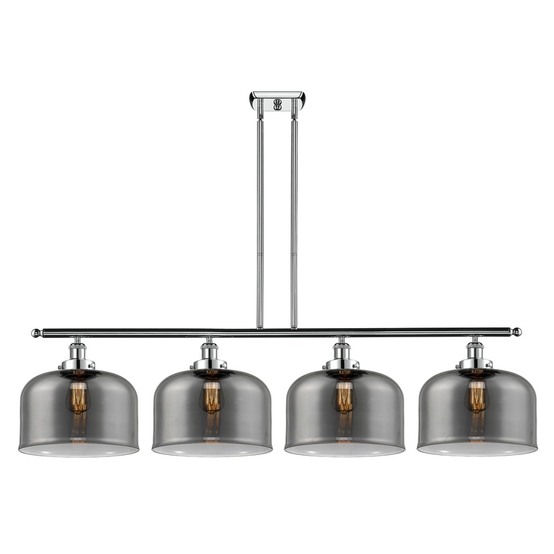 Innovations Lighting X-Large Bell 4 Light Island Light Part Of The Ballston Collection 916-4I-PC-G73-L-LED