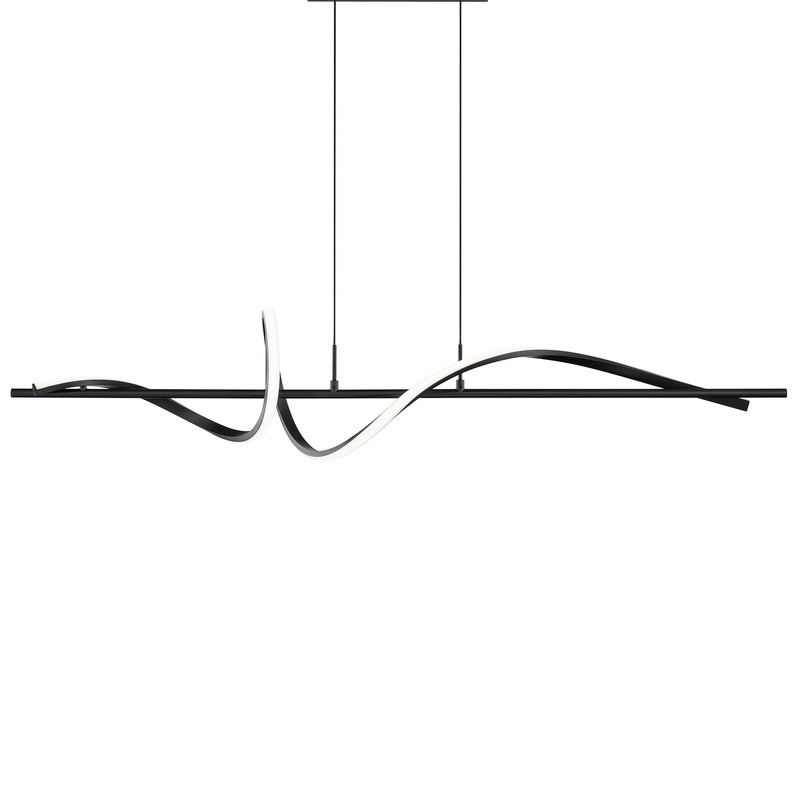 Corkscrew Linear Pendant
