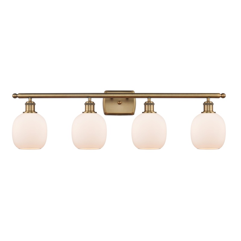 Innovations Lighting Belfast 4 Light Bath Vanity Light Part Of The Ballston Collection 516-4W-BB-G101