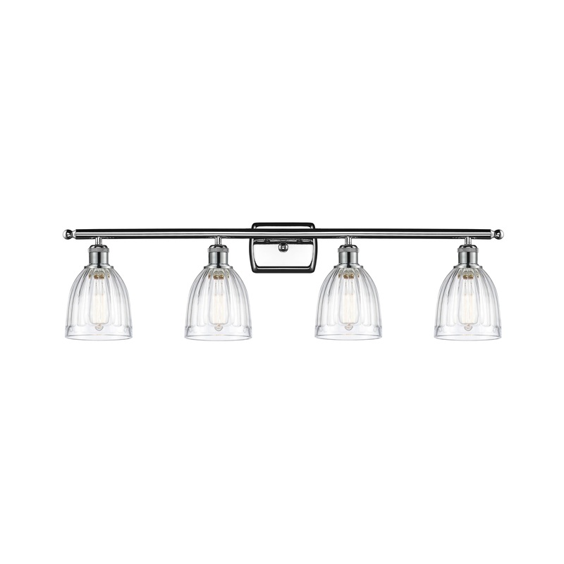 Innovations Lighting Brookfield 4 Light Bath Vanity Light Part Of The Ballston Collection 516-4W-PC-G442-LED