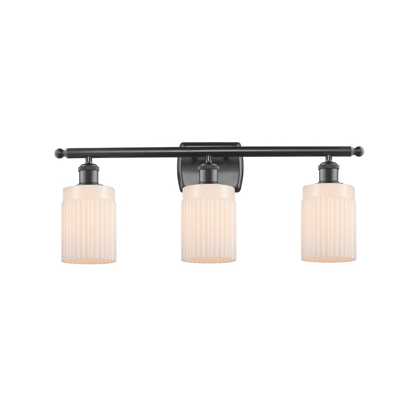 Innovations Lighting Hadley 3 Light Bath Vanity Light Part Of The Ballston Collection 516-3W-BK-G341-LED