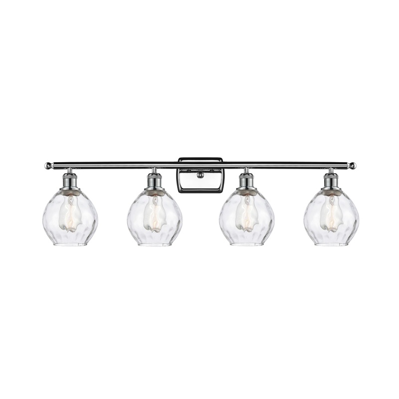 Innovations Lighting Small Waverly 4 Light Bath Vanity Light Part Of The Ballston Collection 516-4W-PC-G362-LED
