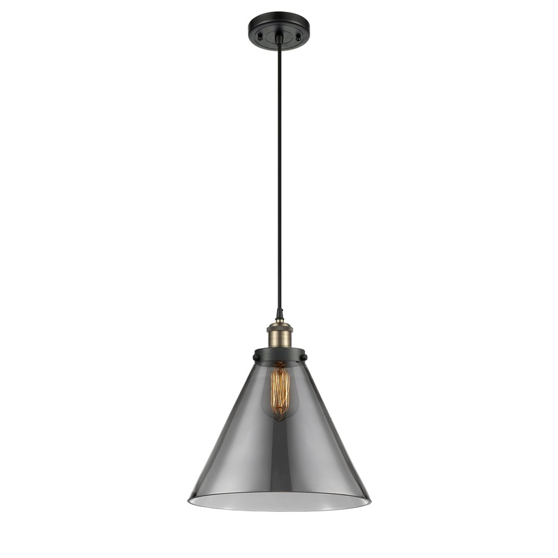 Innovations Lighting X-Large Cone 1 Light Mini Pendant Part Of The Ballston Collection 916-1P-BAB-G43-L