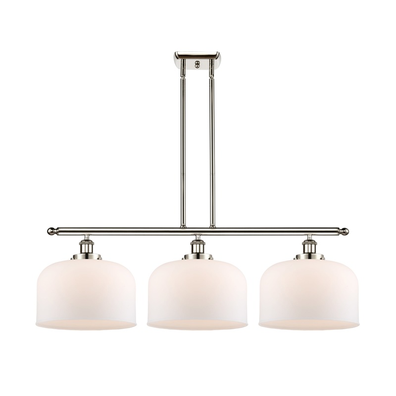 Innovations Lighting X-Large Bell 3 Light Island Light Part Of The Ballston Collection 916-3I-PN-G71-L