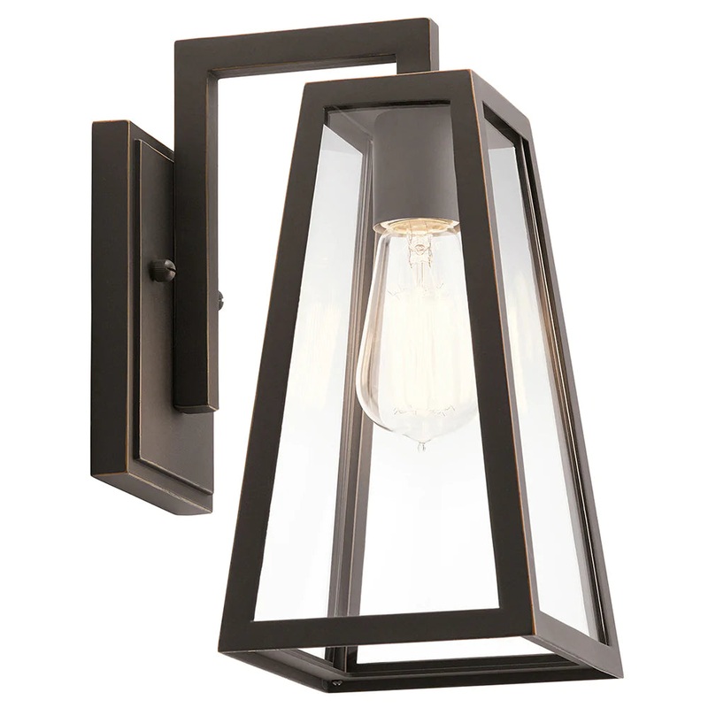 Kichler Delison 11.5″ 1 Light Wall Light Rubbed Bronze 49330RZ