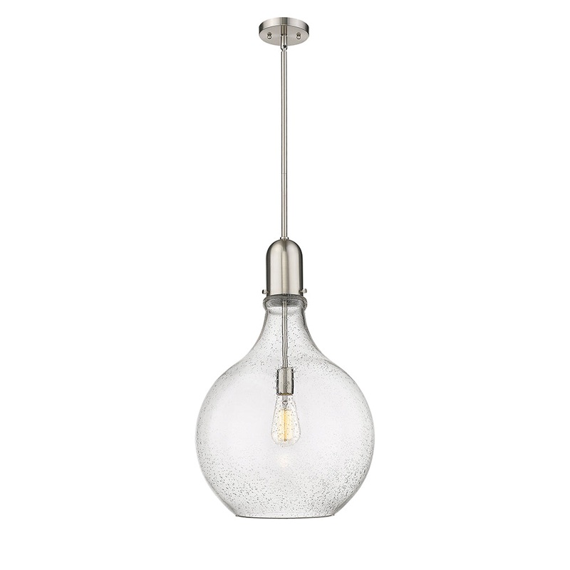 Innovations Lighting Amherst 1 Light 15.75″ Pendant 492-1S-SN-G584-16