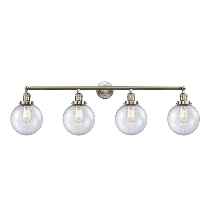 Innovations Lighting Beacon 4 Light 44″ Bath Vanity Light 215-SN-G204-8