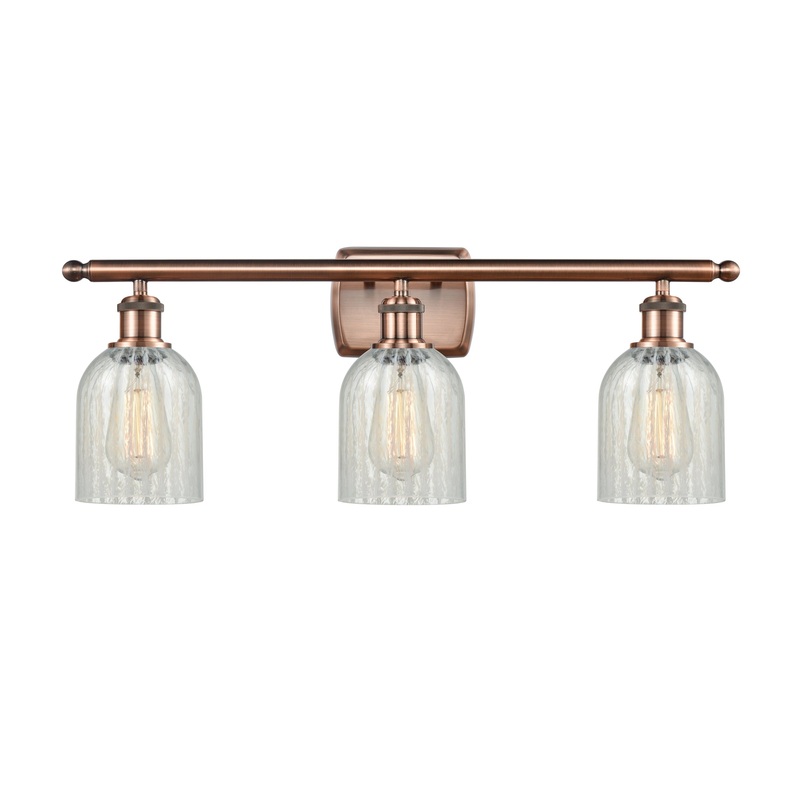 Innovations Lighting Caledonia 3 Light Bath Vanity Light Part Of The Ballston Collection 516-3W-AC-G2511