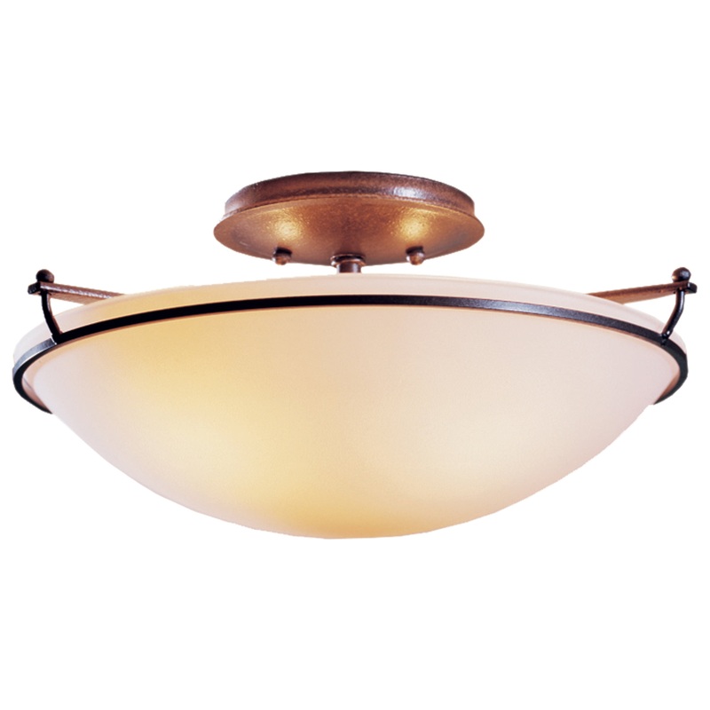 Plain Semi Flush Ceiling Light