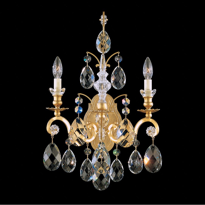 Renaissance Ornate Double Wall Sconce
