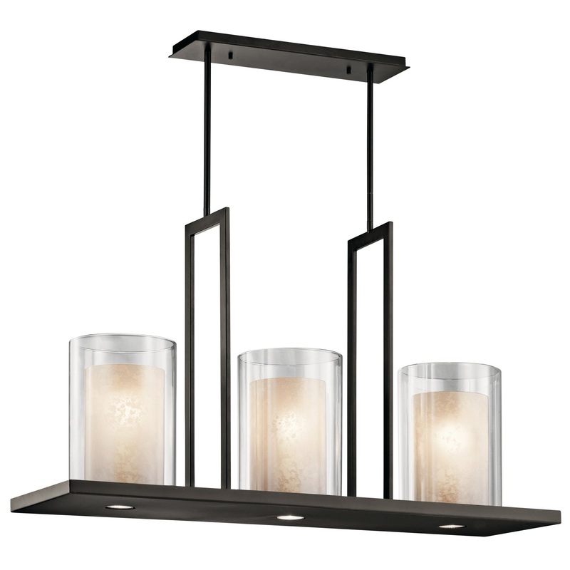 Triad Linear Chandelier