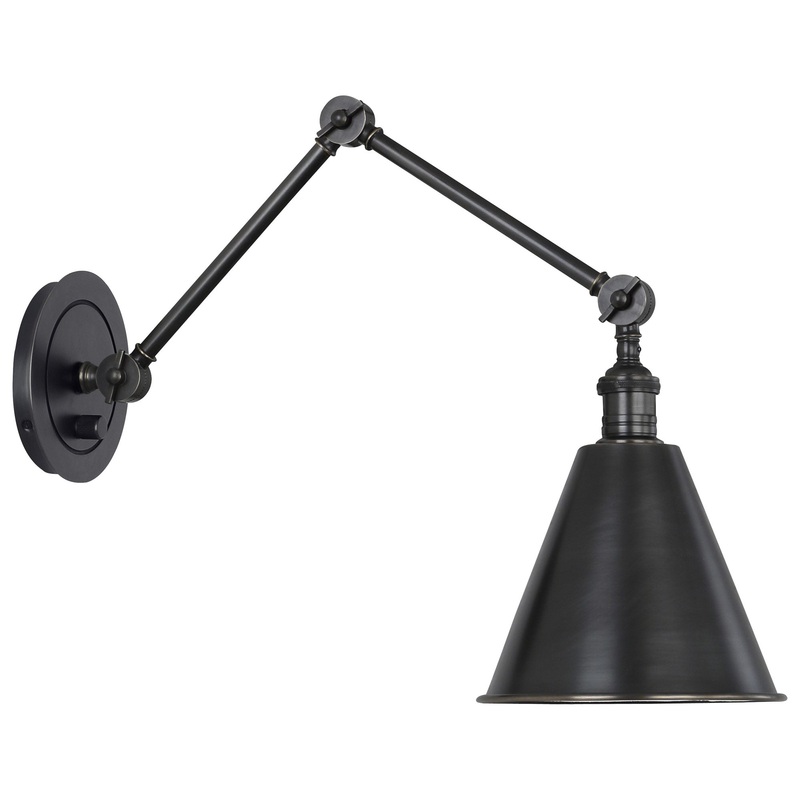 Alloy Swing Arm Wall Light