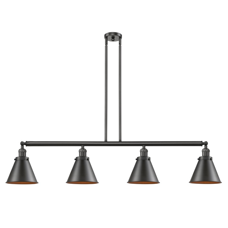 Innovations Lighting Appalachian 4 Light Island Light Part Of The Franklin Restoration Collection 214-OB-M13-OB-LED