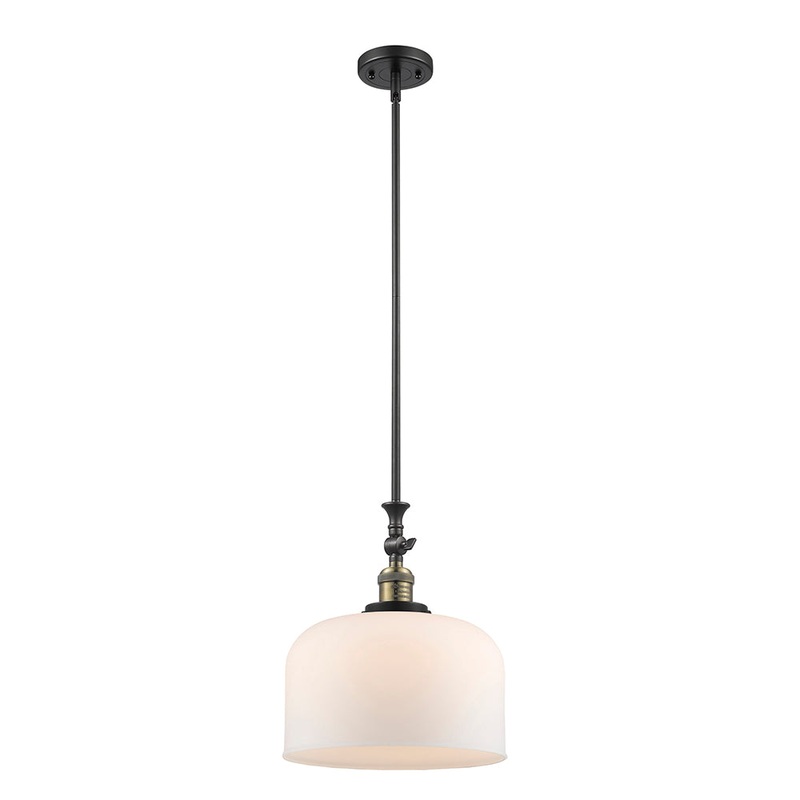 Innovations Lighting X-Large Bell 1 Light Mini Pendant Part Of The Franklin Restoration Collection 206-BAB-G71-L