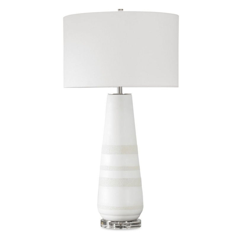 Santino White Table Lamp