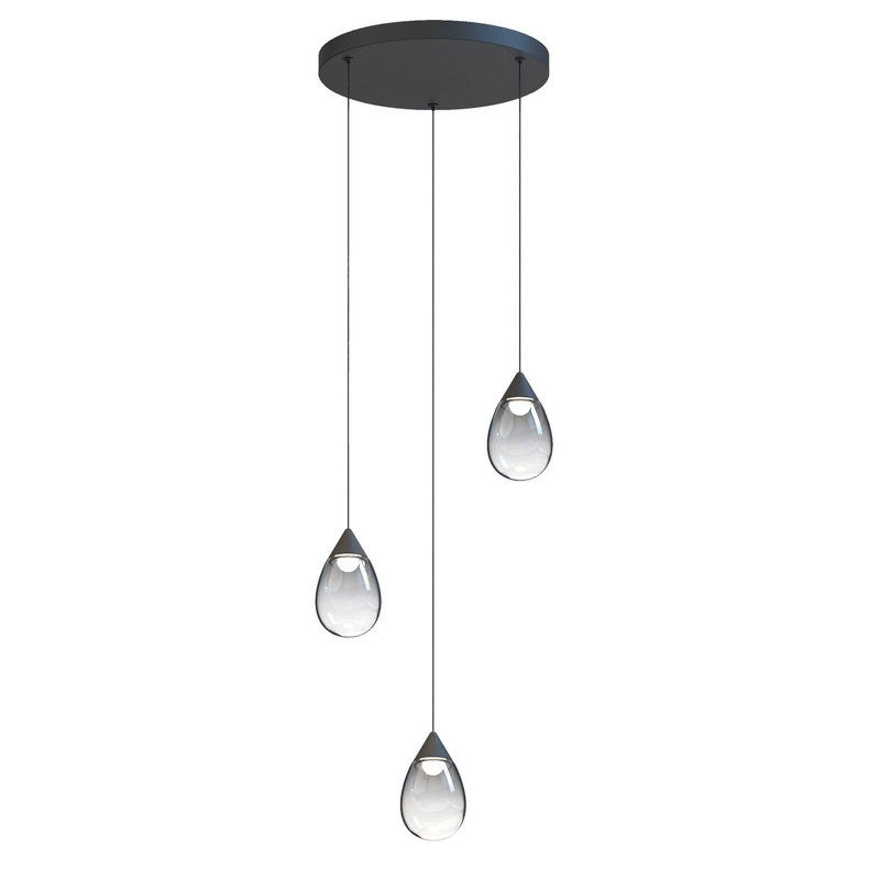 Dewdrop Round Multi Light Pendant