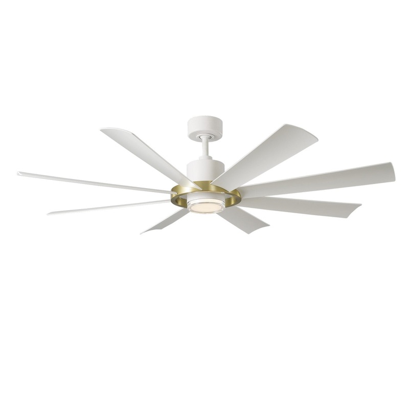 Aura Smart Color-Select Ceiling Fan with Light