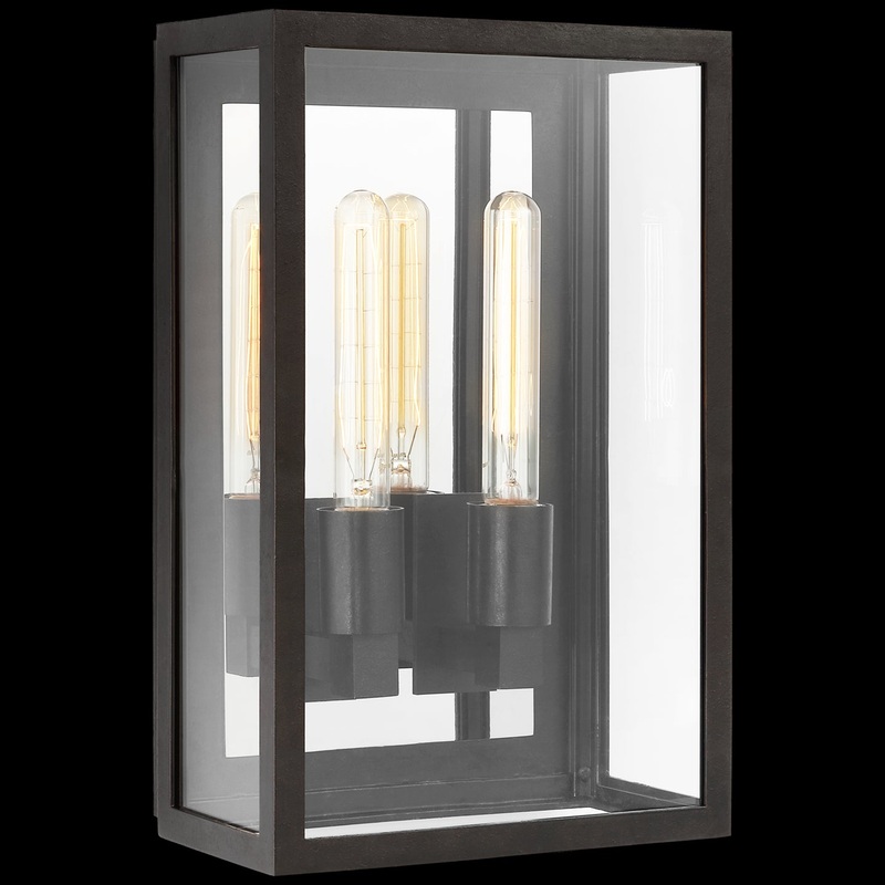 Fresno Wide Outdoor Wall Light