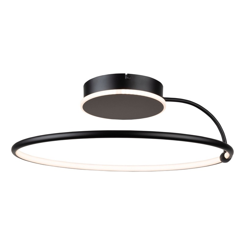 Halo Semi Flush Ceiling Light