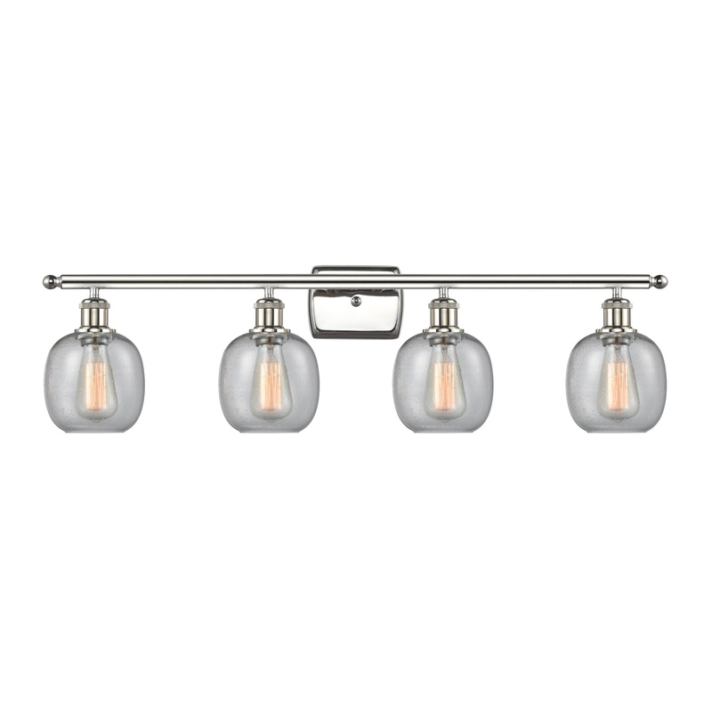 Innovations Lighting Belfast 4 Light Bath Vanity Light Part Of The Ballston Collection 516-4W-PN-G104