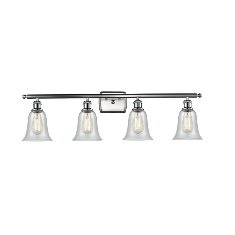 Innovations Lighting Hanover 4 Light Bath Vanity Light Part Of The Ballston Collection 516-4W-SN-G2812-LED