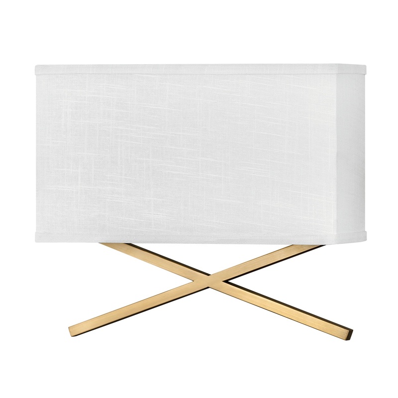 Axis Wall Sconce Heritage Brass – Floor Model