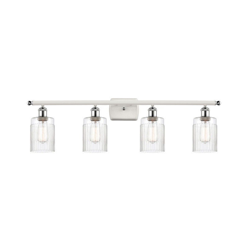 Innovations Lighting Hadley 4 Light Bath Vanity Light Part Of The Ballston Collection 516-4W-WPC-G342