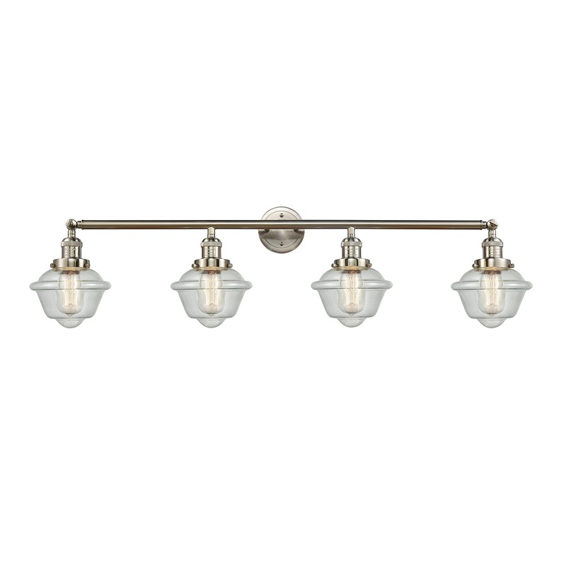Innovations Lighting Small Oxford 4 Light Bath Vanity Light Part Of The Franklin Restoration Collection 215-SN-G534