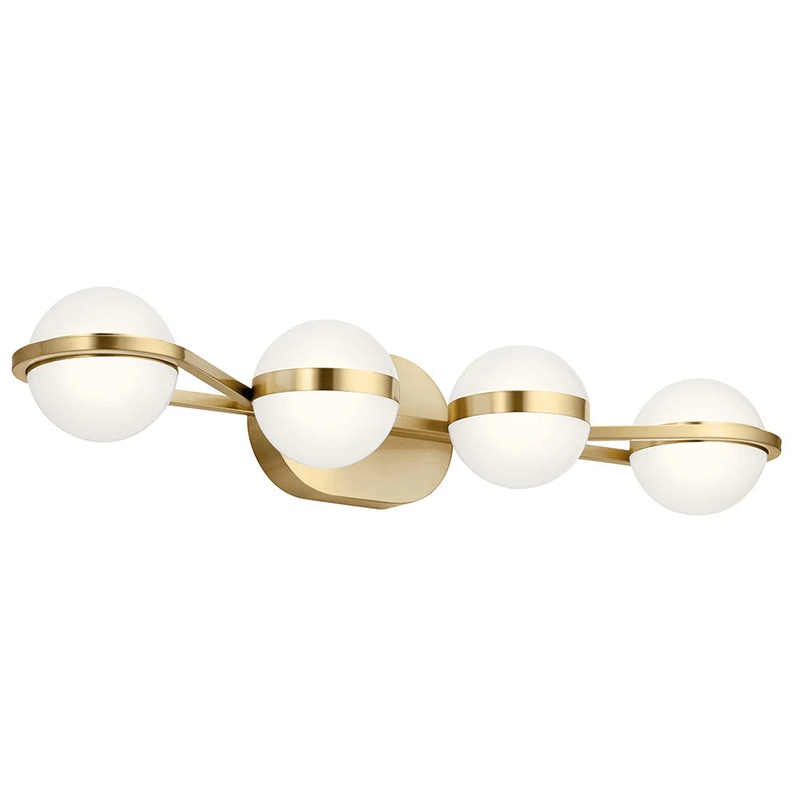 Kichler Brettin LED 3000K 30″ Vanity Light Champagne Gold 85093CG