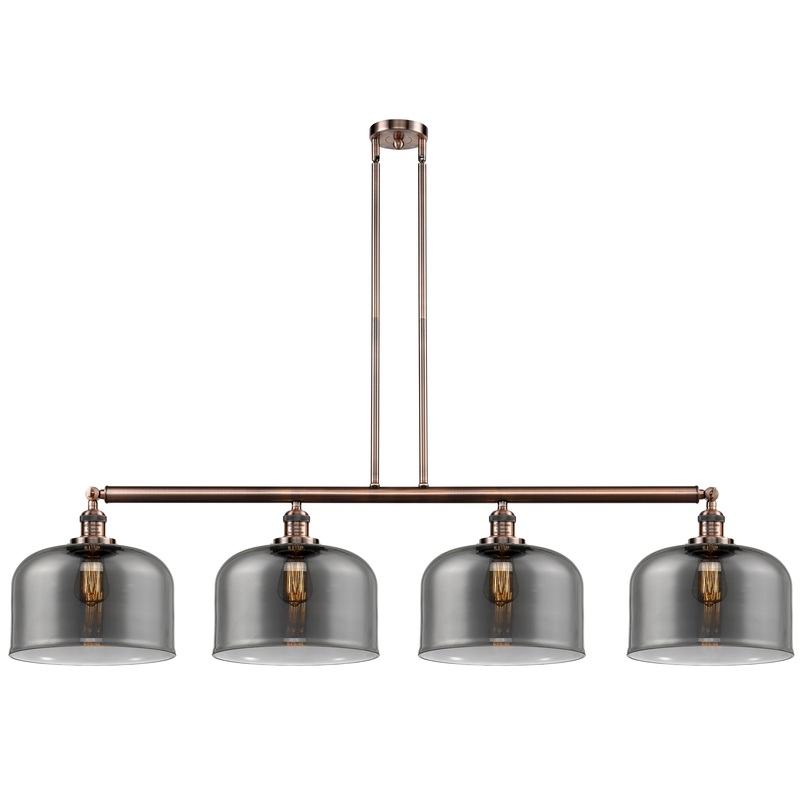 Innovations Lighting X-Large Bell 4 Light Island Light Part Of The Franklin Restoration Collection 214-AC-G73-L-LED