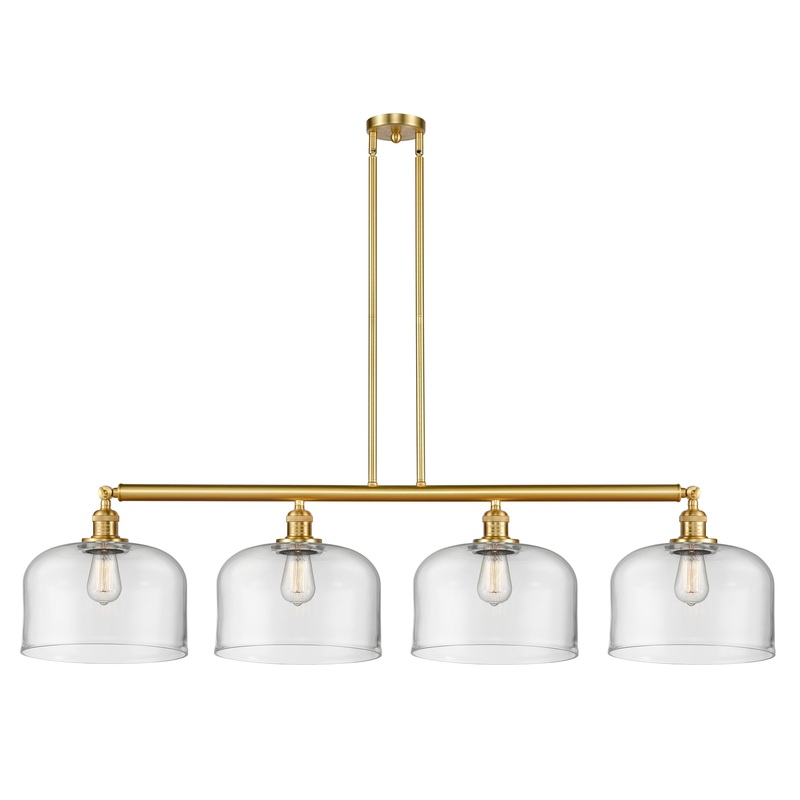 Innovations Lighting X-Large Bell 4 Light Island Light Part Of The Franklin Restoration Collection 214-SG-G72-L