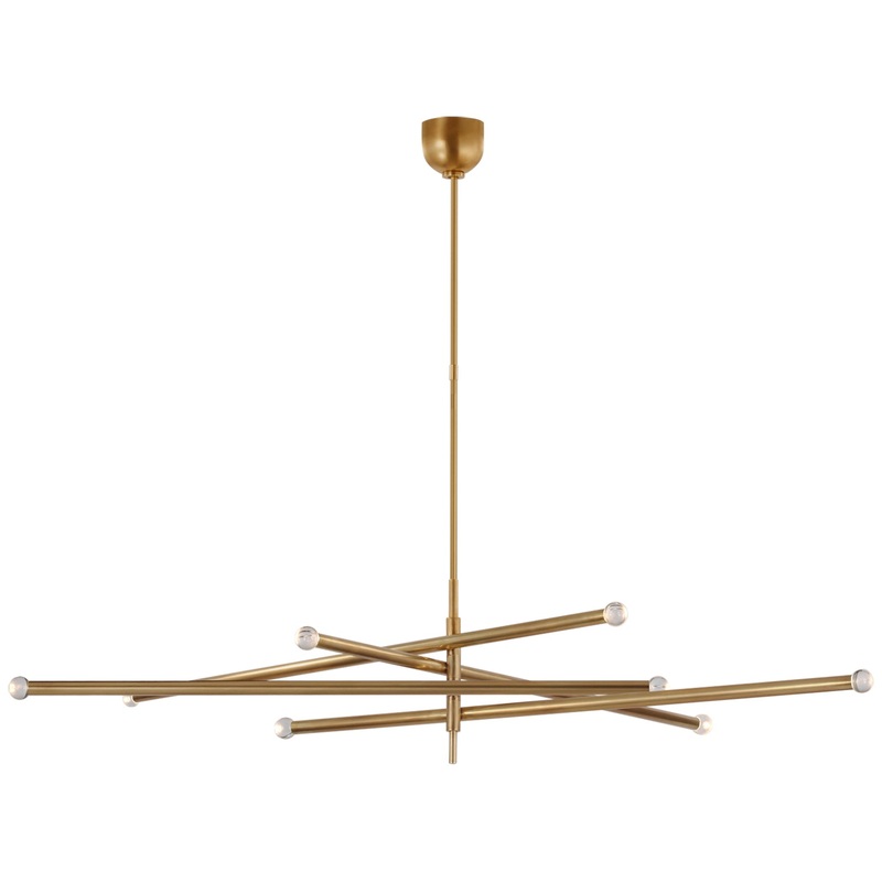 Rousseau Oversized Articulating Orb Chandelier