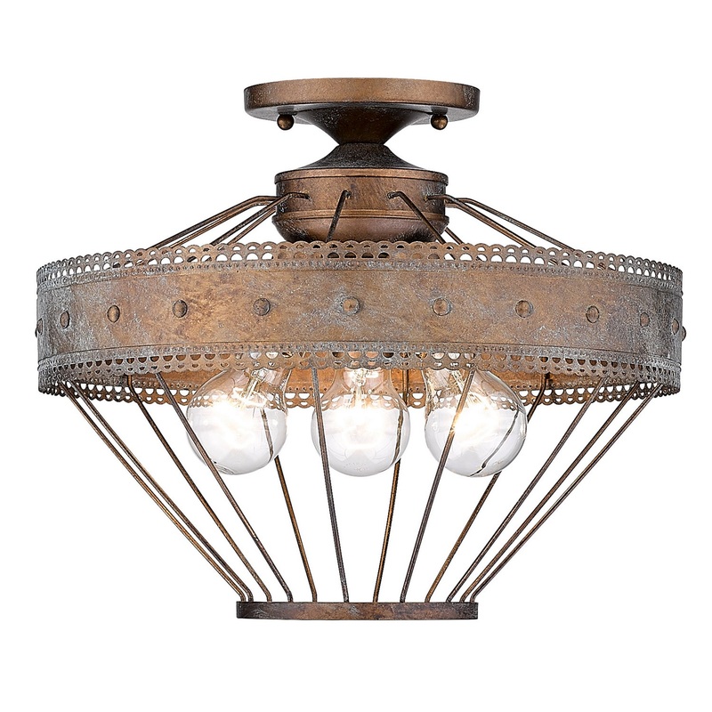 Ferris Large Semi-Flush