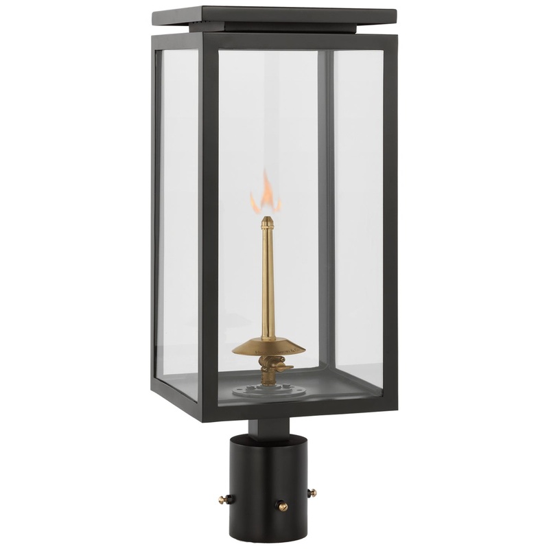 Fresno Gas Outdoor Post Lantern