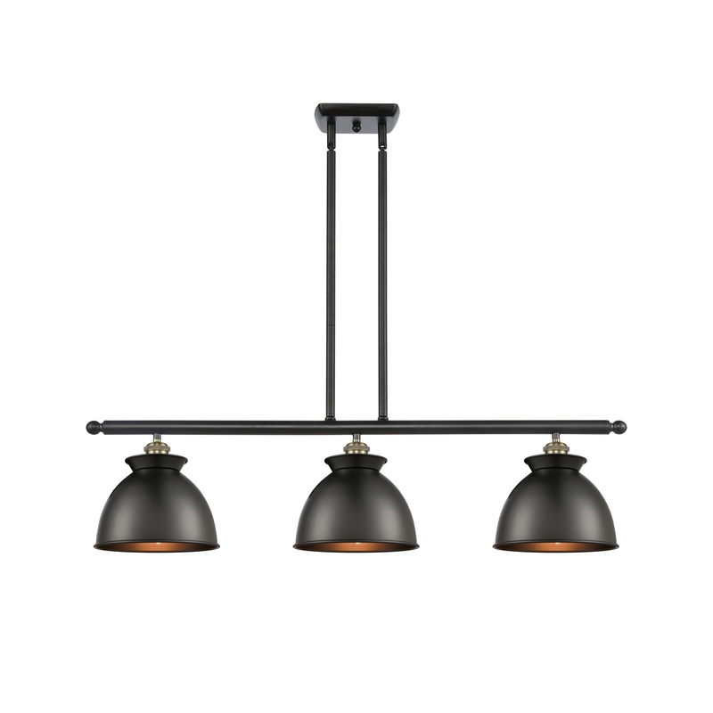 Innovations Lighting Adirondack 3 Light Island Light Part Of The Ballston Collection 516-3I-BAB-M14-BK