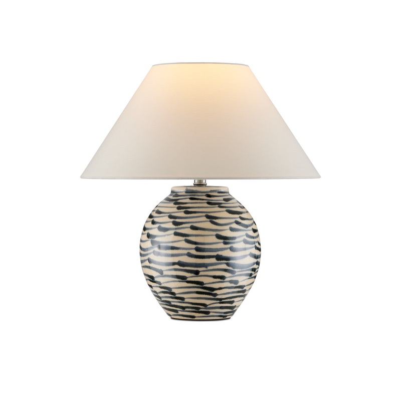 Minnows Blue Table Lamp