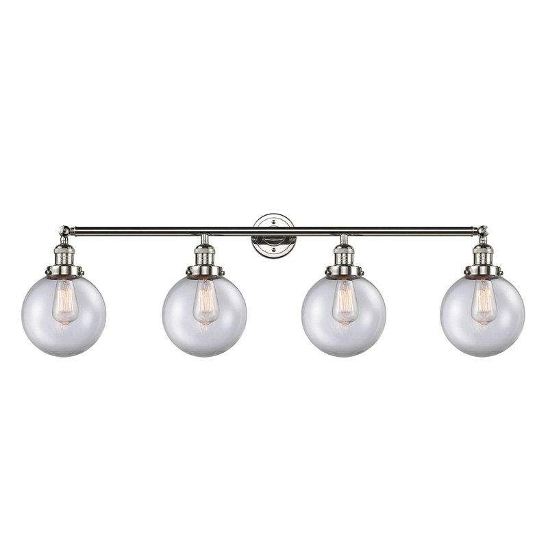 Innovations Lighting Beacon 4 Light 44″ Bath Vanity Light 215-PN-G202-8