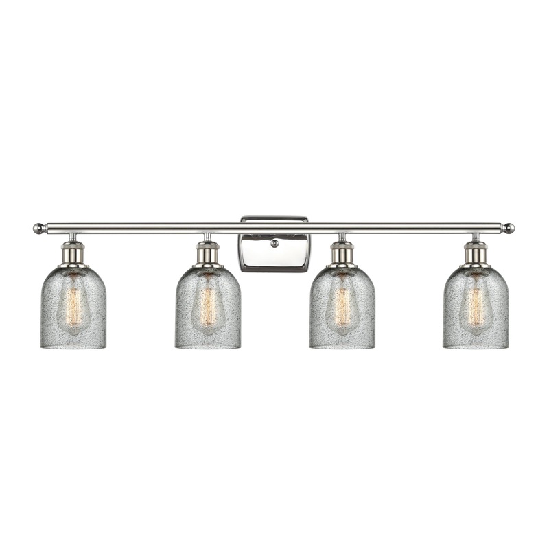 Innovations Lighting Caledonia 4 Light Bath Vanity Light Part Of The Ballston Collection 516-4W-PN-G257-LED