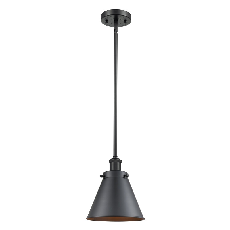 Innovations Lighting Appalachian 1 Light 7″ Mini Pendant 916-1S-BK-M13-LED